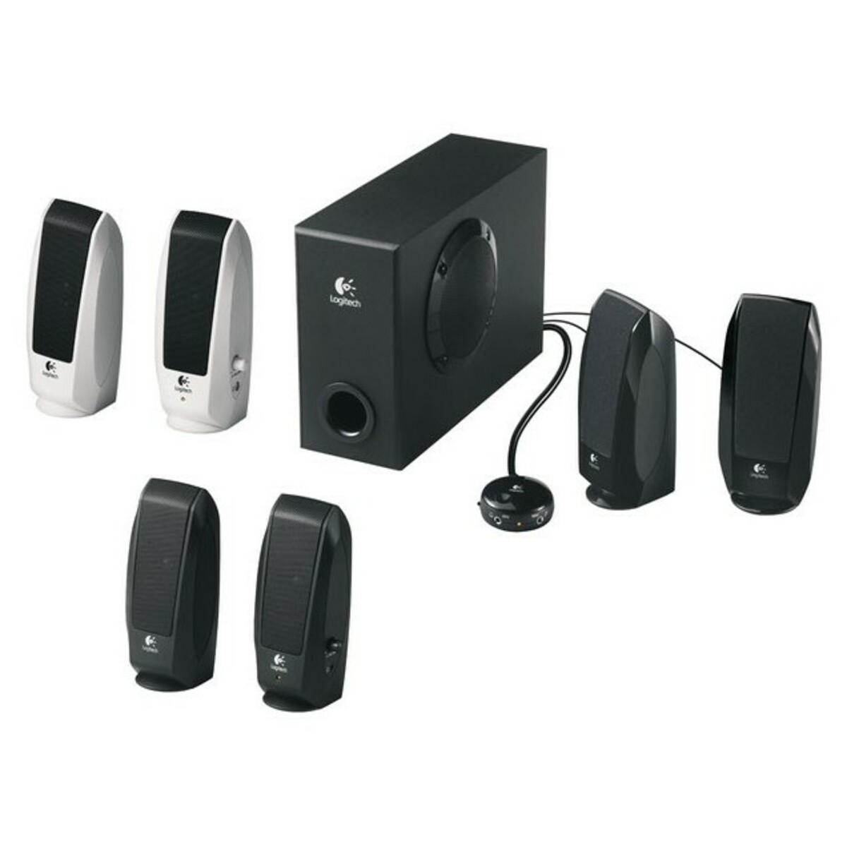 Колонки Logitech S120 2.0 (Цвет: Black)