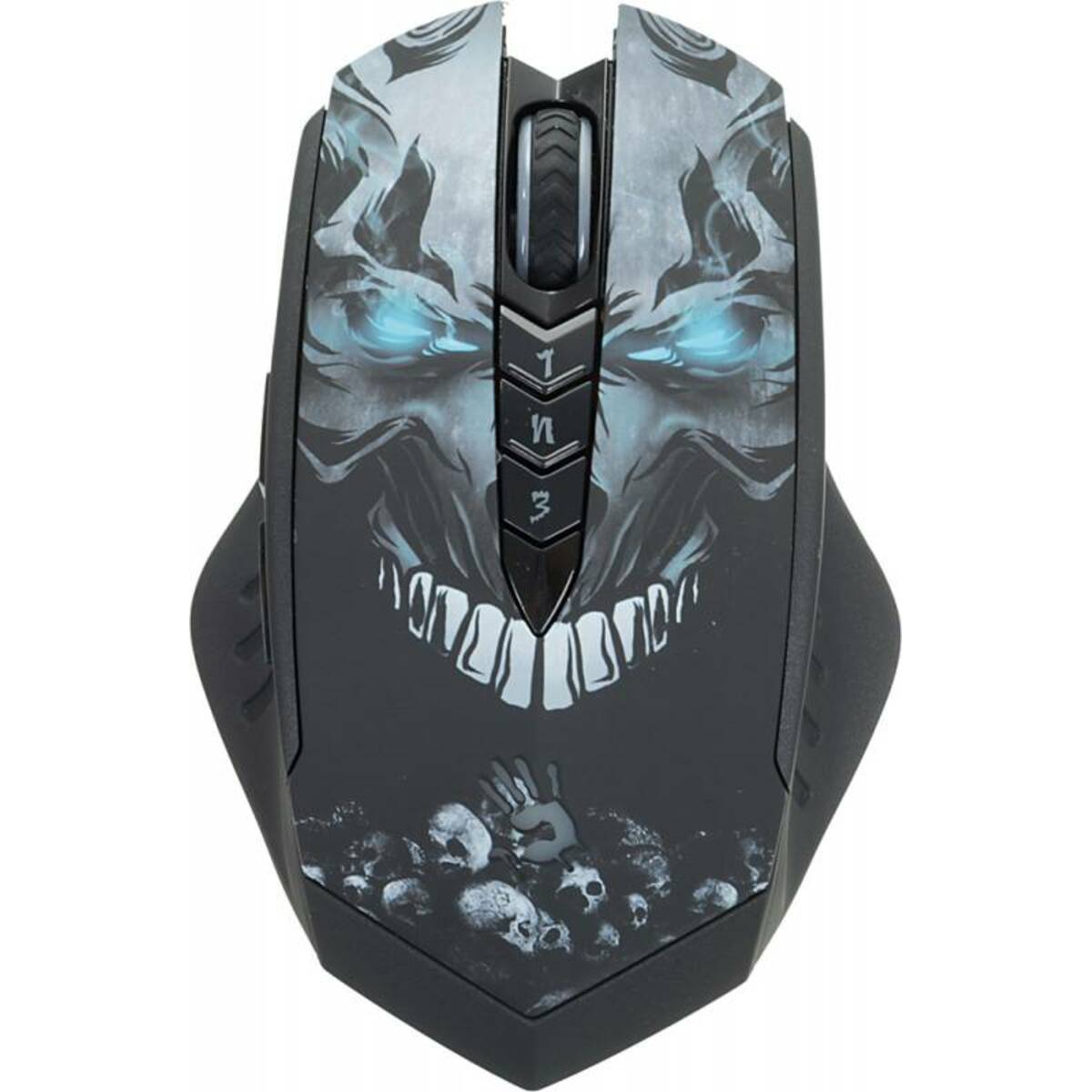 Беспроводная мышь A4 Bloody R8 metal feet Skull design (Цвет: Black)