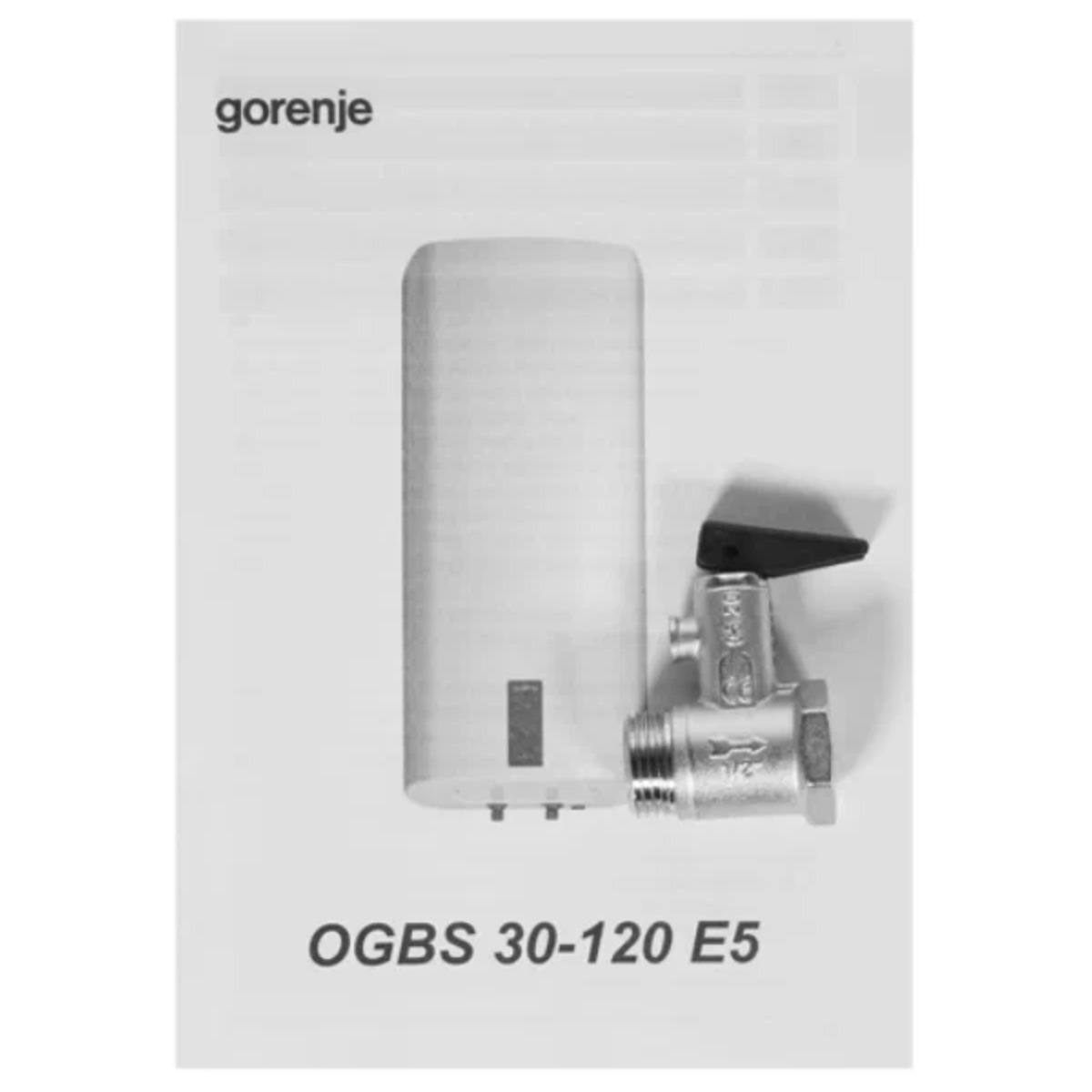 Водонагреватель Gorenje OGBS50SMSB6 (Цвет: Silver)