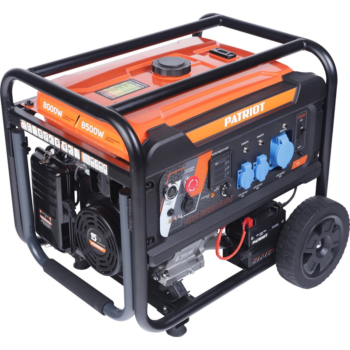Генератор Patriot GRA 8500AWS (Цвет: Orange)
