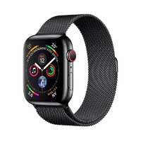 Ремешок стальной Devia Elegant Series Milanese Loop для Apple Watch 42/44 mm, черный