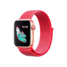 Ремешок Devia Deluxe Series Sport 3 Band для Apple Watch 42/44 mm (Цвет: Red)