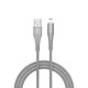 Кабель Devia Braid Series USB to Lightning Cable 1m (Цвет: Silvery)