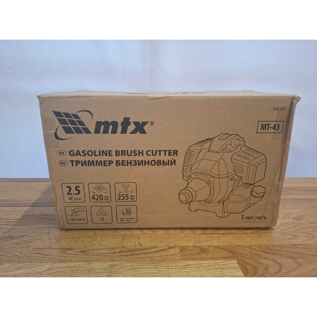 Триммер бензиновый MTX MT-43 (Цвет: Red / Black) Триммер бензиновый MTX MT-43 (Цвет: Red / Black)