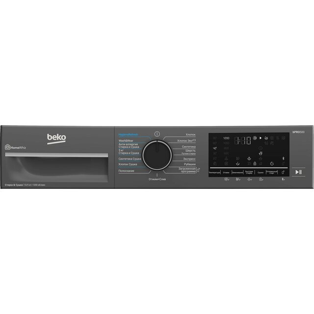 Стиральная машина Beko B3DFR57H22A (Цвет: Anthracite)