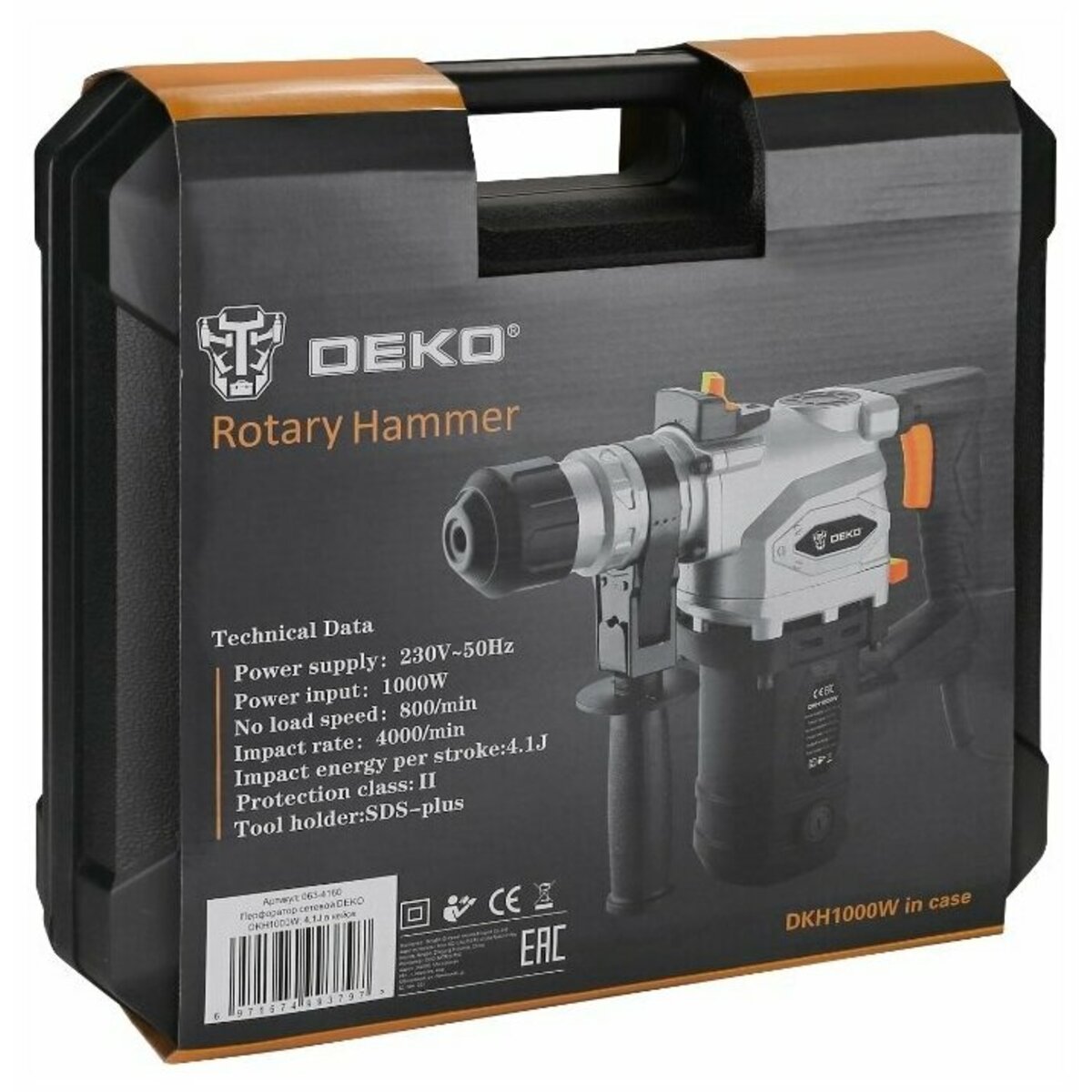 Перфоратор Deko DKH1000W (Цвет: Gray)