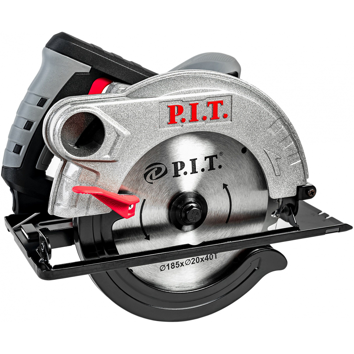 Циркулярная пила P.I.T. PKS185-C2 (Цвет: Black)