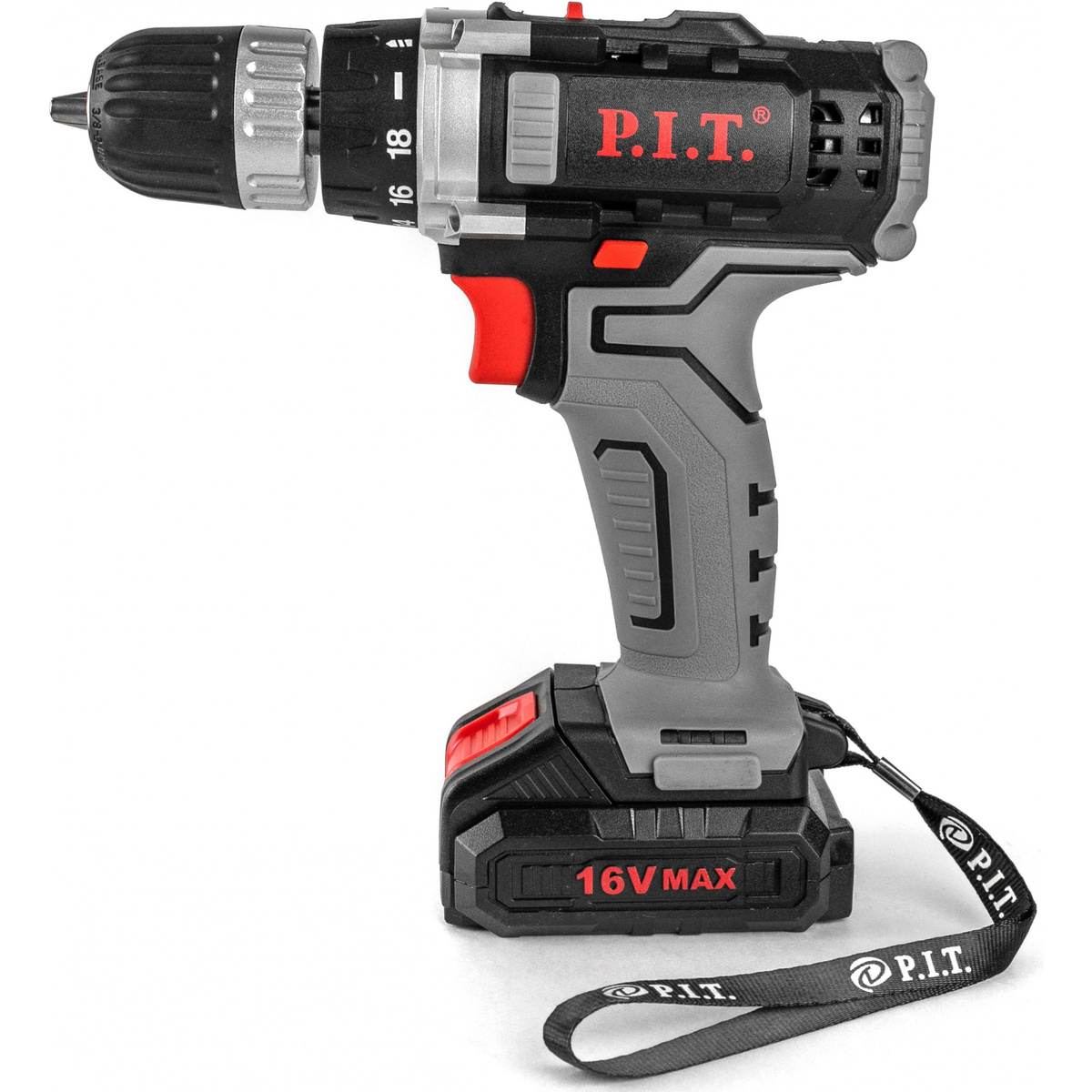 Дрель-шуруповерт P.I.T. PSR 14.4-D1 (Цвет: Black / Gray)