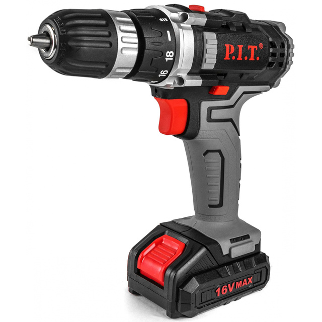 Дрель-шуруповерт P.I.T. PSR 14.4-D1 (Цвет: Black / Gray)