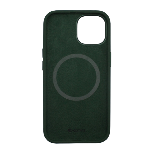 Чехол-накладка Comma Nature Series Magnetic Case для iPhone 15 Plus (Цвет: Green)
