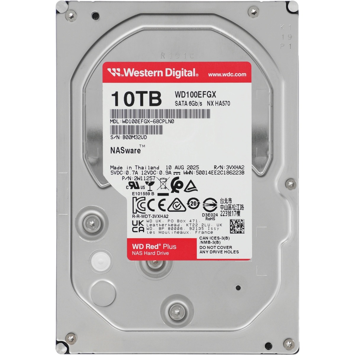 Жесткий диск WD SATA-III 10TB WD100EFGX