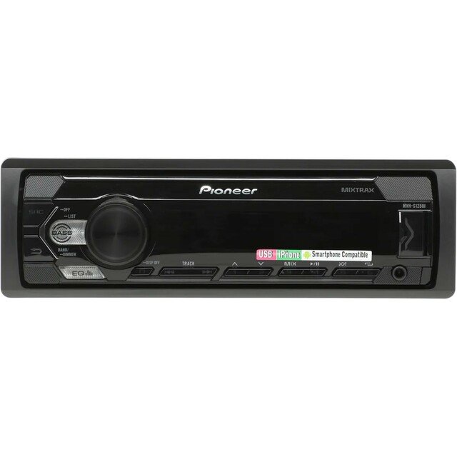 Автомагнитола Pioneer MVH-S125UI, черный Автомагнитола Pioneer MVH-S125UI, черный