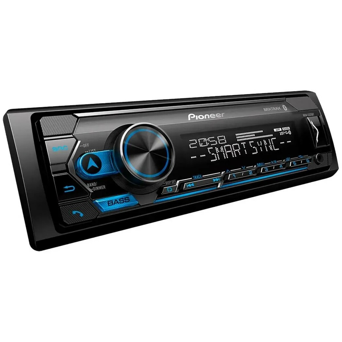 Автомагнитола Pioneer MVH-S325BT, черный