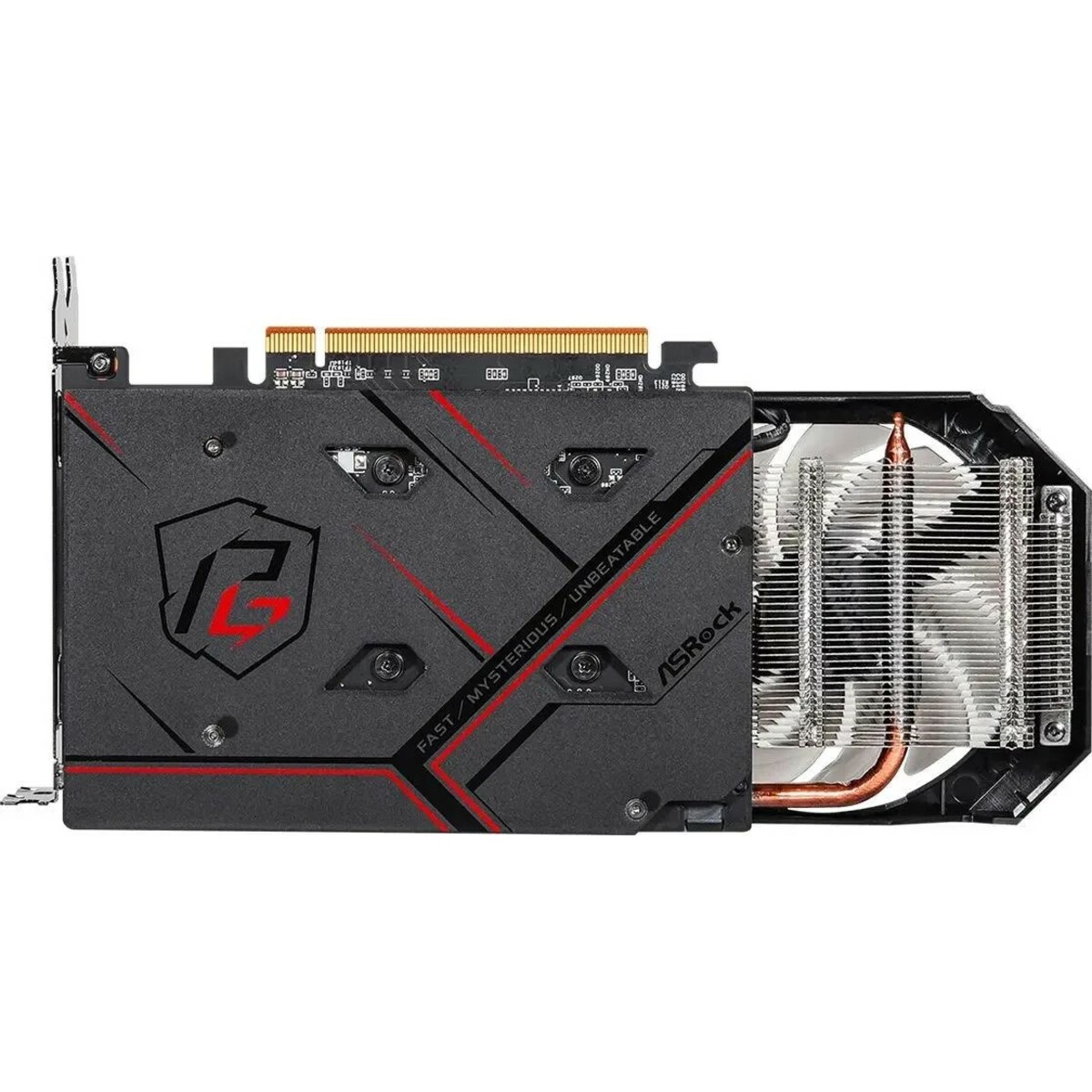 Видеокарта Asrock PCI-E 4.0 RX6500XT PGD 4GO AMD Radeon RX 6500XT 4Gb 64bit GDDR6 2365 / 18000 HDMIx1 DPx1 HDCP Ret