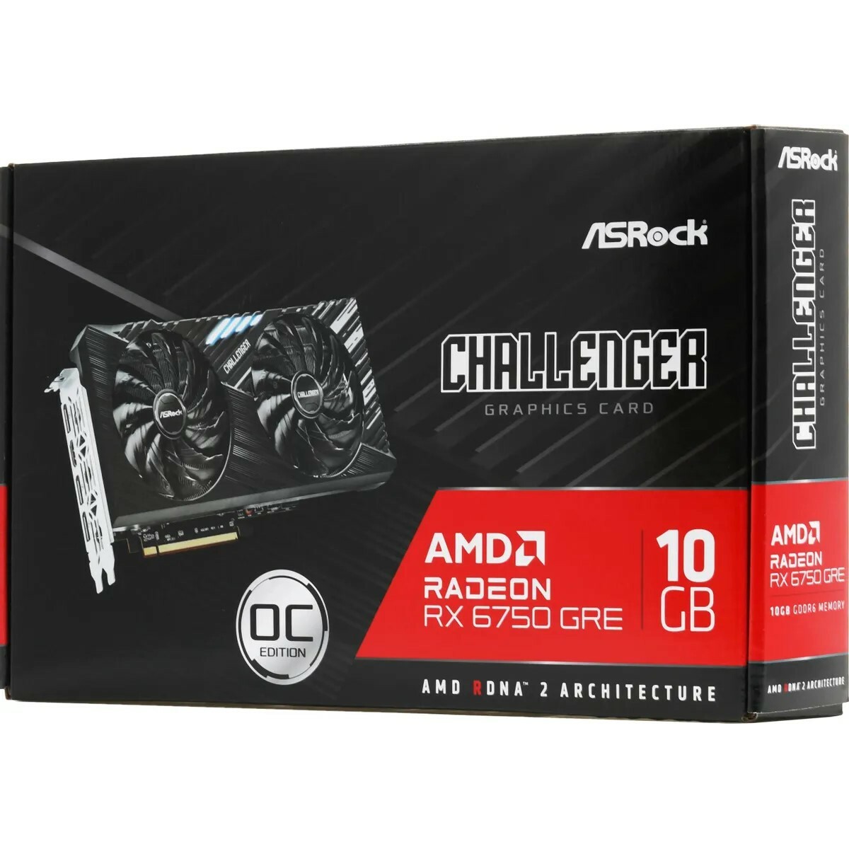 Видеокарта Asrock Radeon RX 6750GRE 10Gb OC (RX6750GRE CL 10GO)