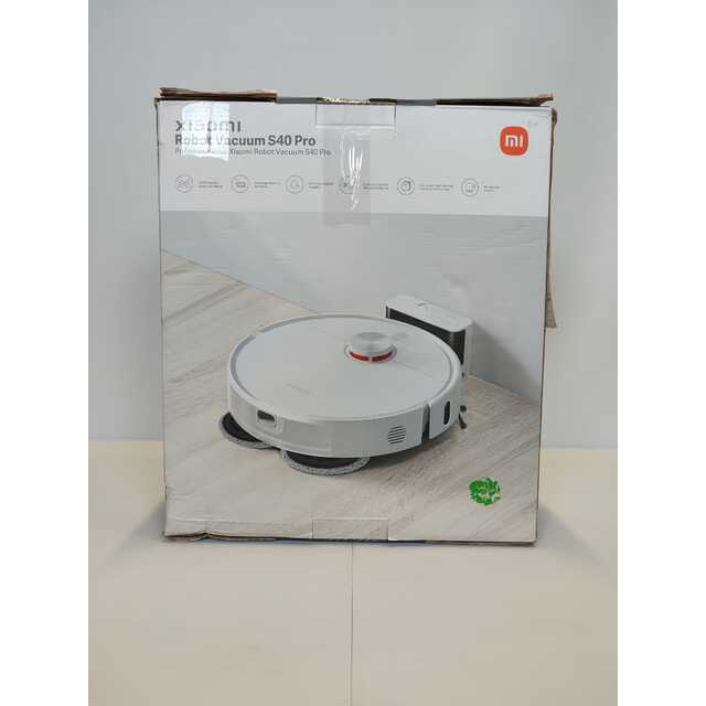 Робот-пылесос Xiaomi Robot Vacuum S40 Pro, белый Робот-пылесос Xiaomi Robot Vacuum S40 Pro, белый