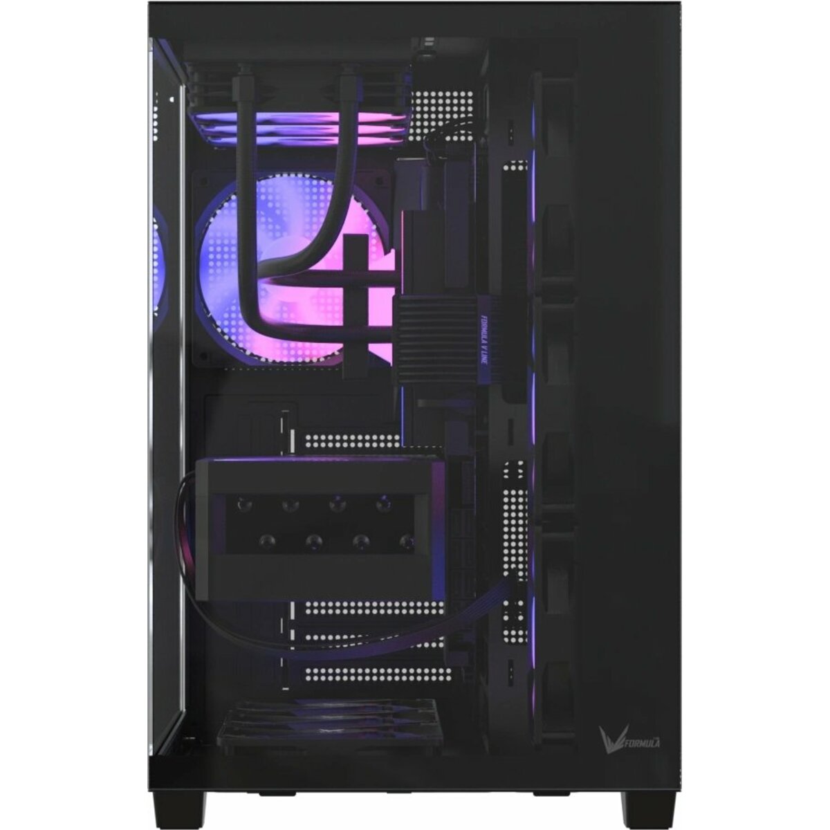 Корпус Formula Crystal Z2 v2, черный 