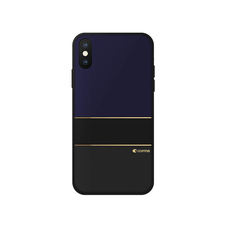 Чехол-накладка Comma Luya Series case для смартфона iPhone XS Max (Цвет: Blue)