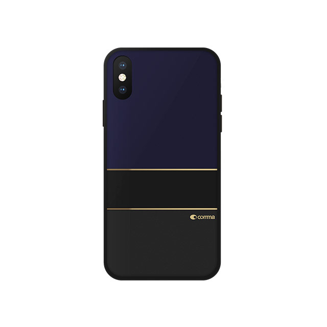 Чехол-накладка Comma Luya Series case для смартфона iPhone XS Max (Цвет: Blue)