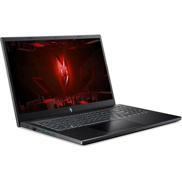 Ноутбук Acer Nitro V 15 ANV15-51-735K (Intel Core i7 13620H 2.4Ghz/16Gb DDR5/SSD 512Gb/NVIDIA GeForce RTX4050 6Gb/15.6 /IPS/FHD (1920x1080)/noOS/black/WiFi/BT/Cam)