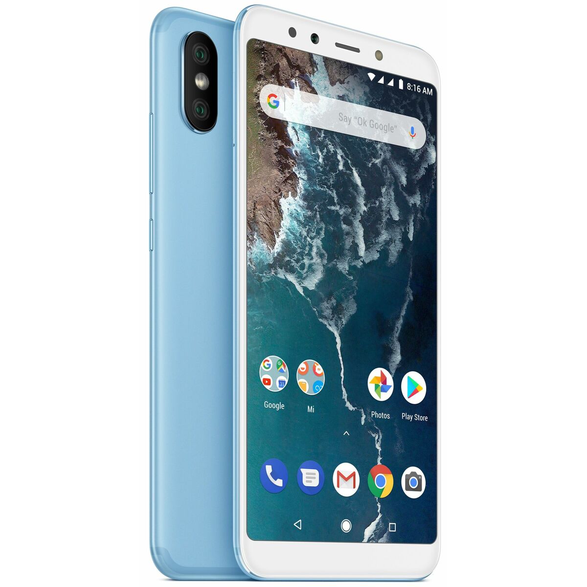 Купить Смартфон Xiaomi Mi A2 6/128Gb Global (Цвет: Blue) Mi A2 (Global) в  СПб недорого | Выгодные цены на Смартфон Xiaomi Mi A2 6/128Gb Global (Цвет:  Blue) Mi A2 (Global), покупка в