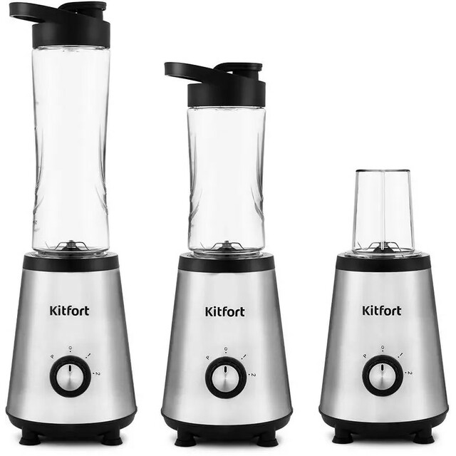 Блендер стационарный Kitfort КТ-1340-3 (Цвет: Silver) Блендер стационарный Kitfort КТ-1340-3 (Цвет: Silver)