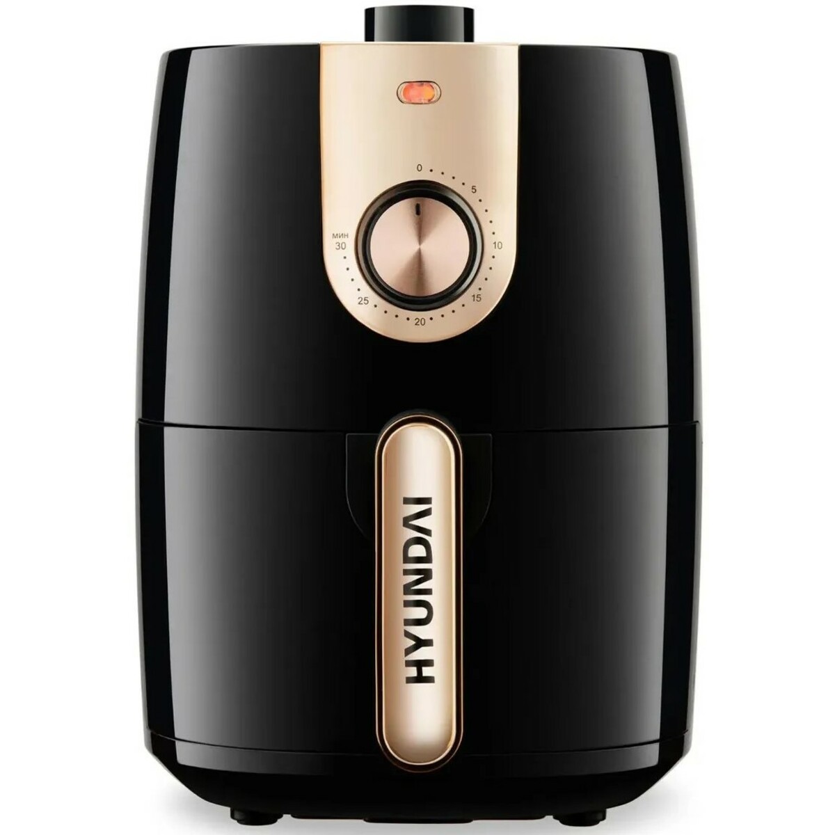 Аэрогриль Hyundai HYF-2057 (Цвет: Black / Gold)