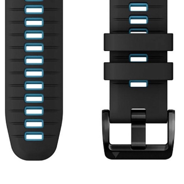 Ремешок Garmin QUICKFIT 22 Watch Band (Цвет: Black/Blue)