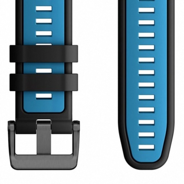 Ремешок Garmin QUICKFIT 22 Watch Band (Цвет: Black/Blue)