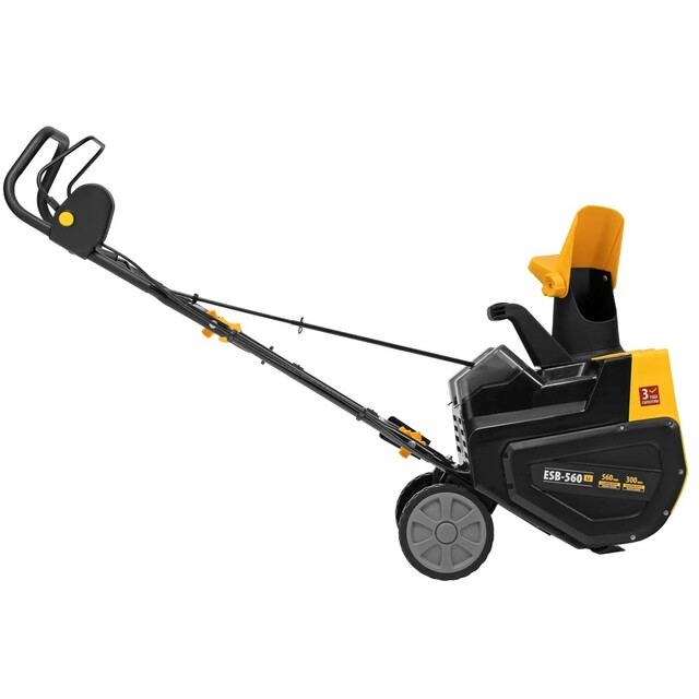 Снегоуборщик аккумуляторный Denzel ESB-560Li (Цвет: Yellow/Black)