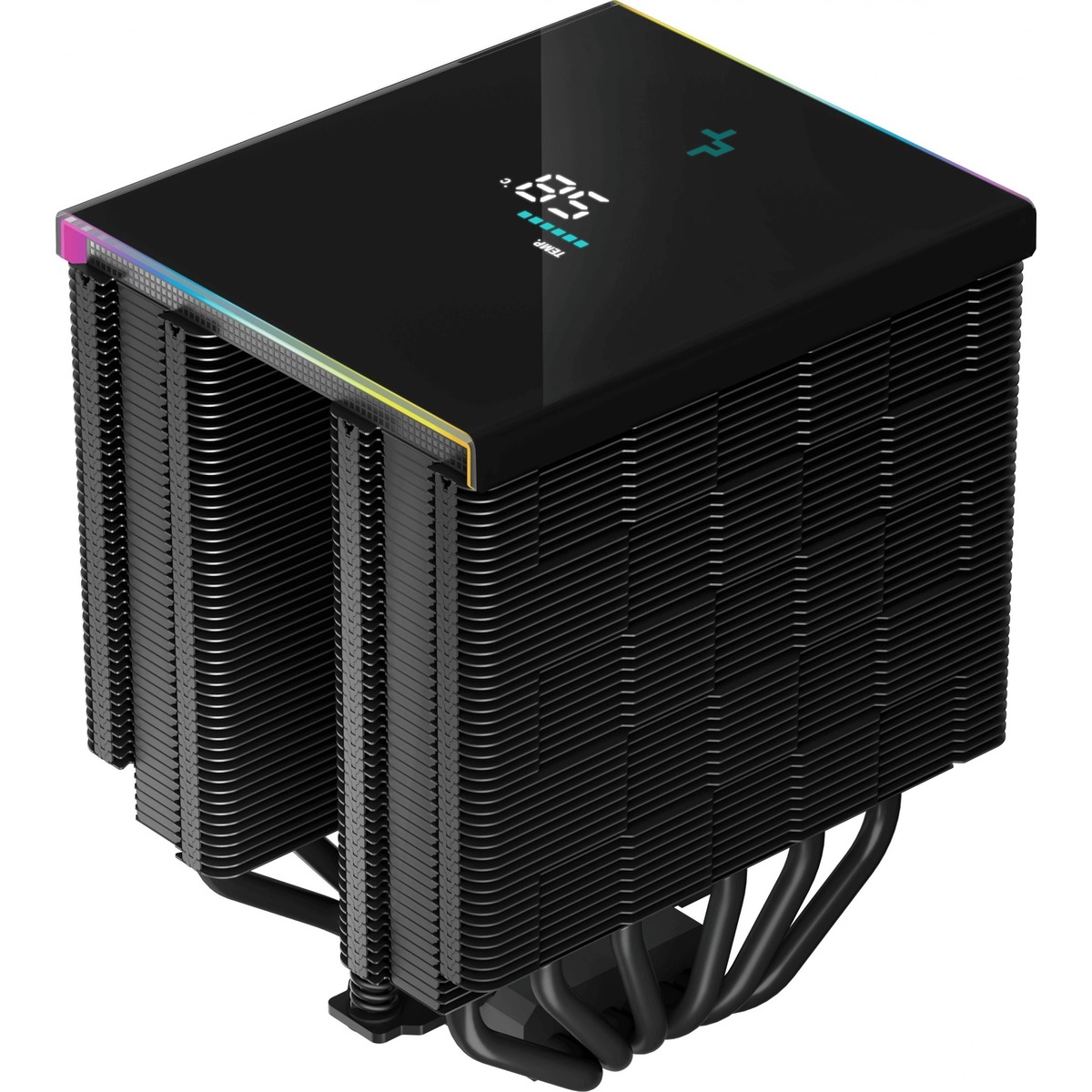 Устройство охлаждения(кулер) Deepcool AK620 DIGITAL Soc-AM5/AM4/1151/1200/2066/1700 4-pin Al+Cu 260W 1486gr Ret