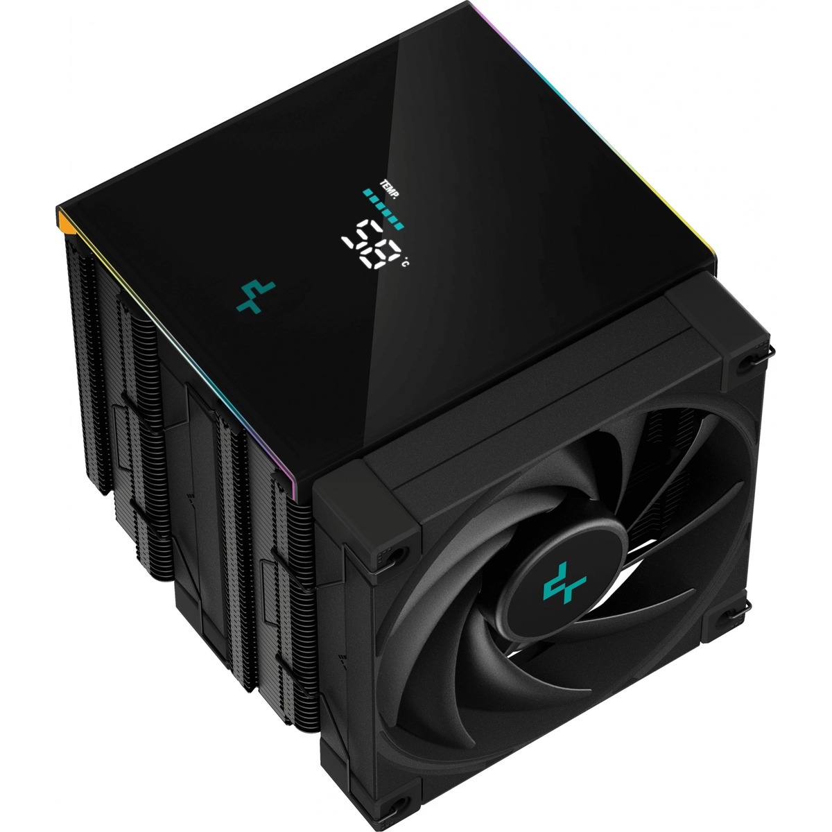 Устройство охлаждения(кулер) Deepcool AK620 DIGITAL Soc-AM5/AM4/1151/1200/2066/1700 4-pin Al+Cu 260W 1486gr Ret