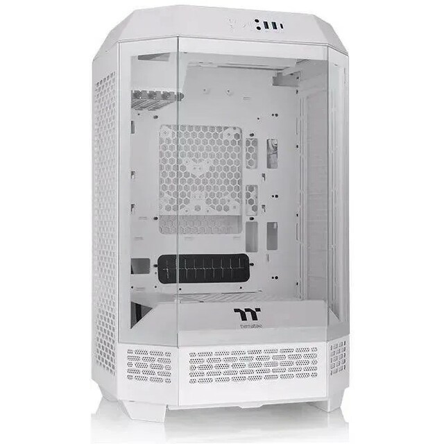 Корпус Thermaltake The Tower 300 Snow, белый 