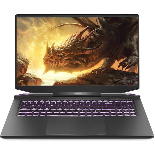 Ноутбук Maibenben X757 Ryzen 7 5800H 16Gb SSD512Gb NVIDIA GeForce RTX 3070 8Gb 17.3 IPS QHD (2560x1440) Linux black WiFi BT Cam 4100mAh (X757QSFELBRE0)