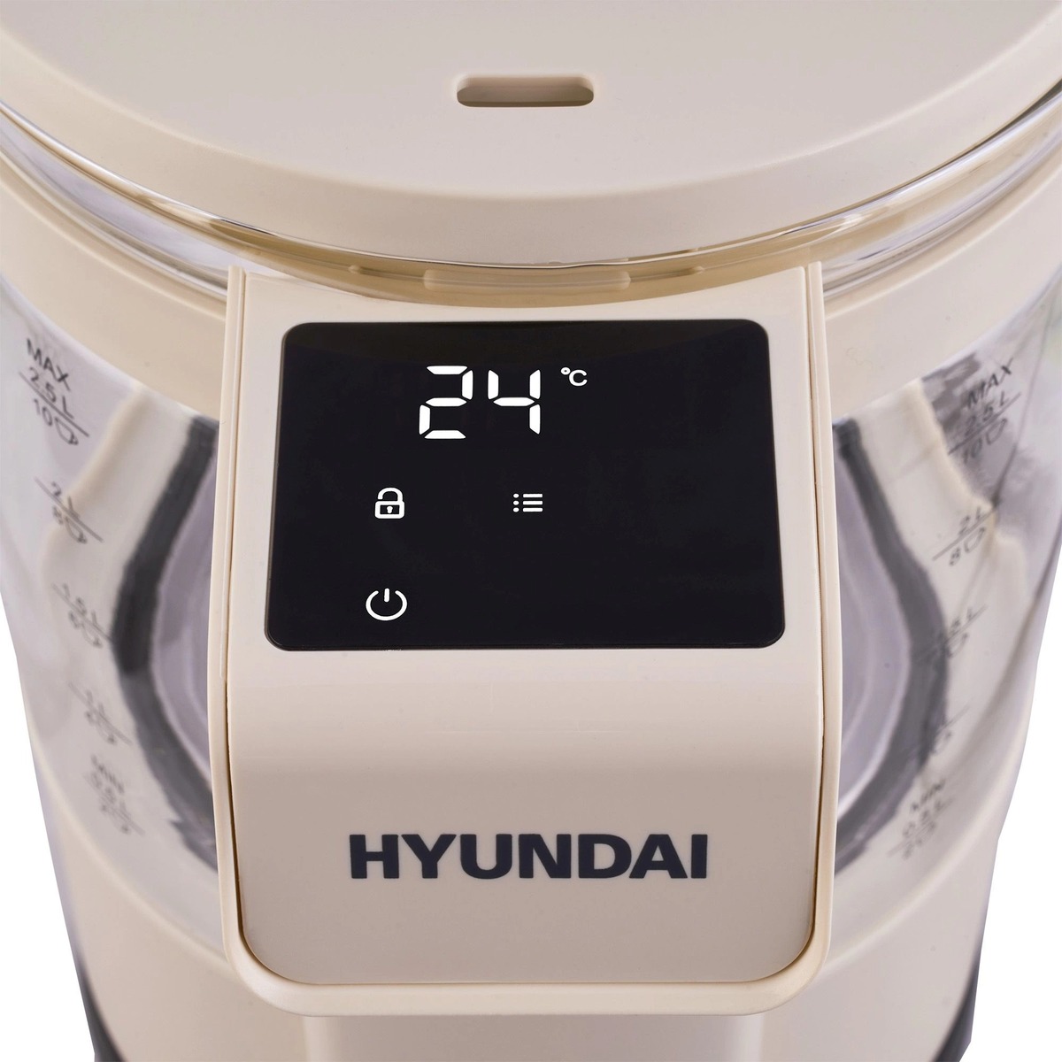 Чайник Hyundai HYK-G7700 (Цвет: Cream)