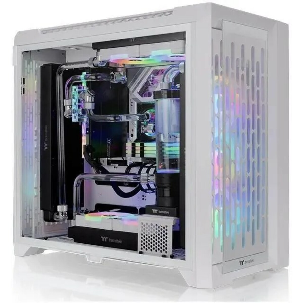 Корпус Thermaltake CTE C750 TG ARGB, белый 