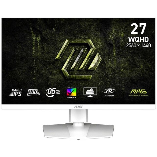 Монитор MSI 27" Mag 274QRFW E20, белый Монитор MSI 27" Mag 274QRFW E20, белый