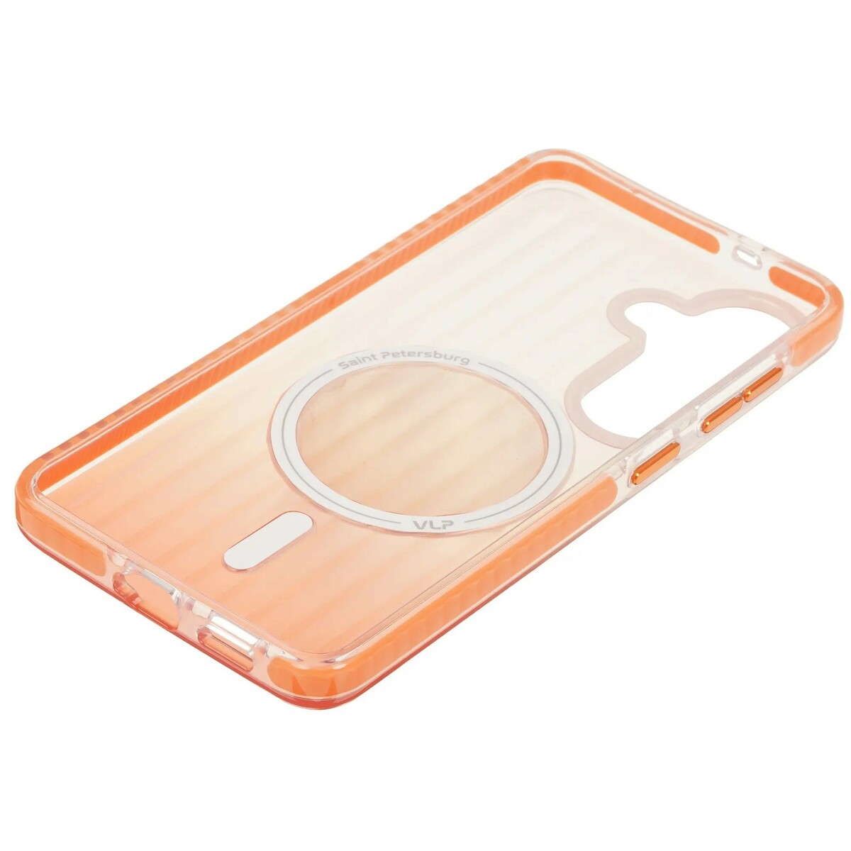 Чехол-накладка VLP Pulse Case with MagSafe для смартфона Samsung S26 (Цвет: Orange)