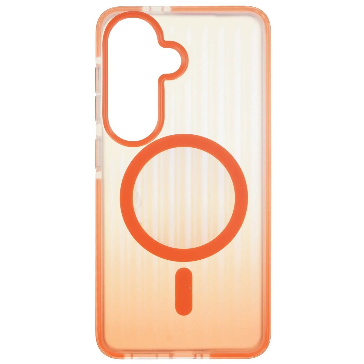 Чехол-накладка VLP Pulse Case with MagSafe для смартфона Samsung S26 (Цвет: Orange)