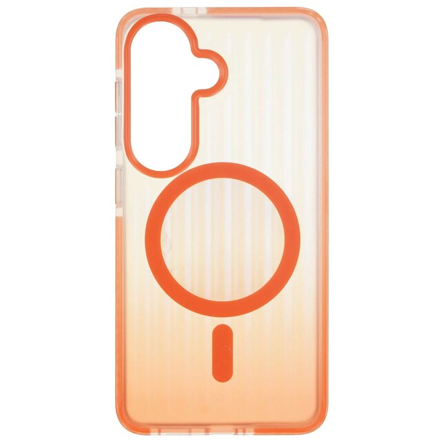 Чехол-накладка VLP Pulse Case with MagSafe для смартфона Samsung S26 (Цвет: Orange)
