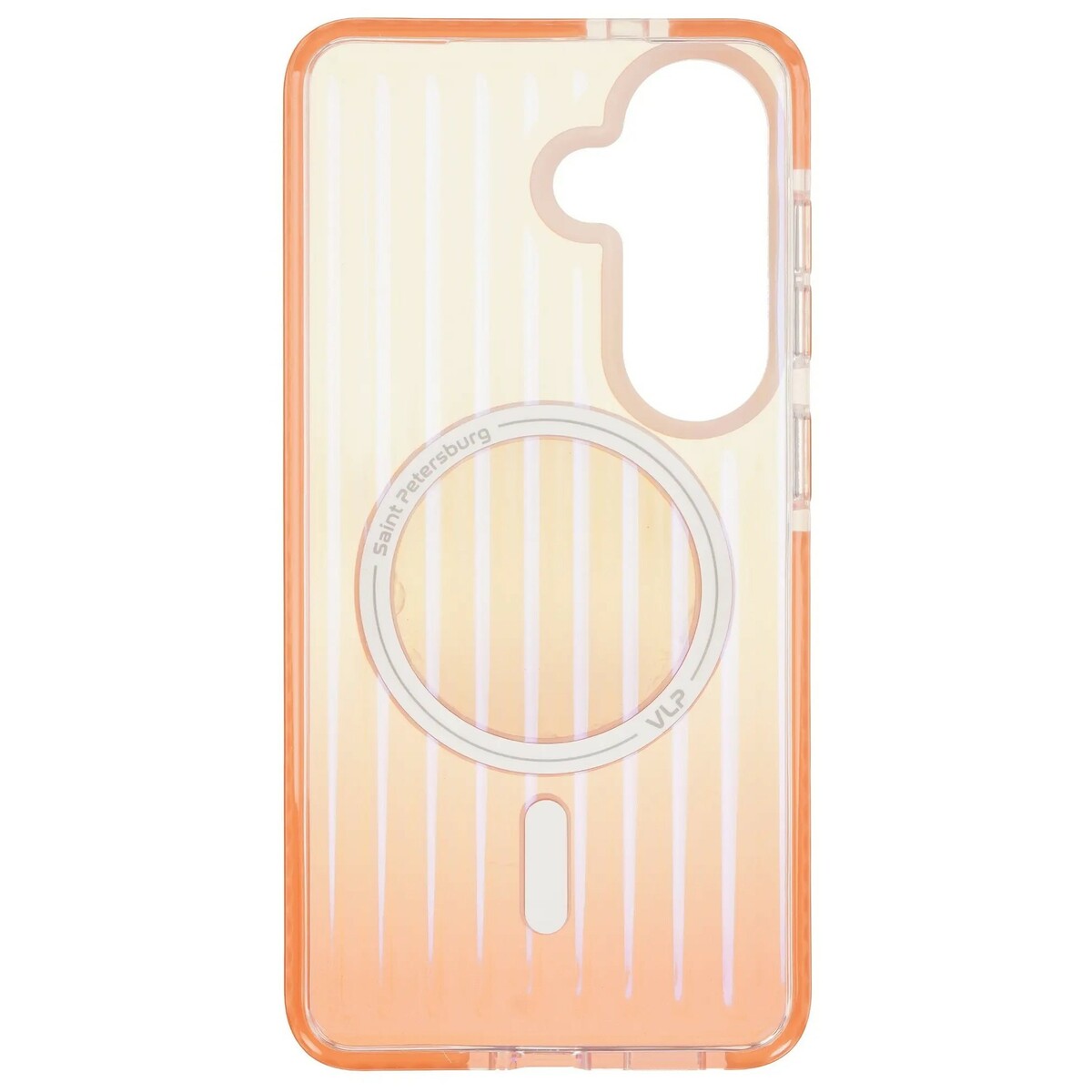 Чехол-накладка VLP Pulse Case with MagSafe для смартфона Samsung S26 (Цвет: Orange)