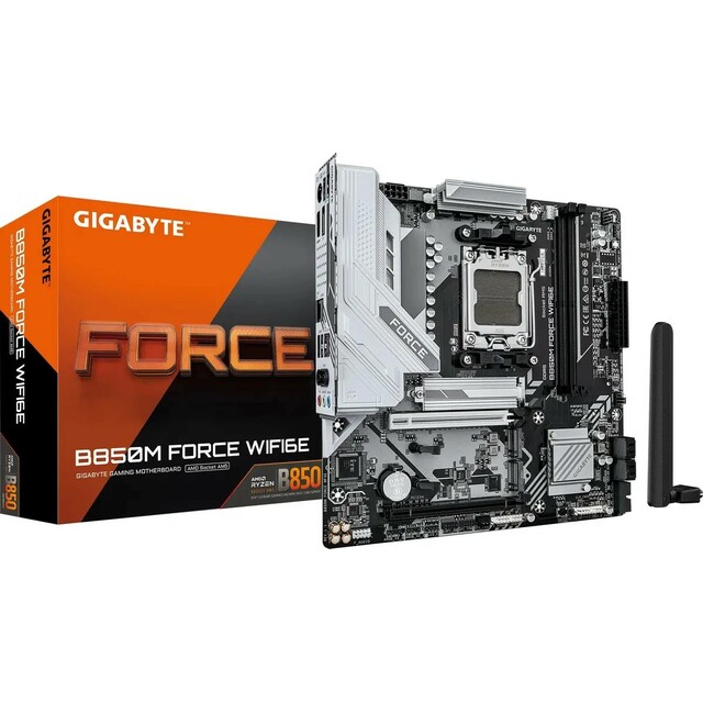 Материнская плата Gigabyte B850M FORCE WIFI6E Материнская плата Gigabyte B850M FORCE WIFI6E