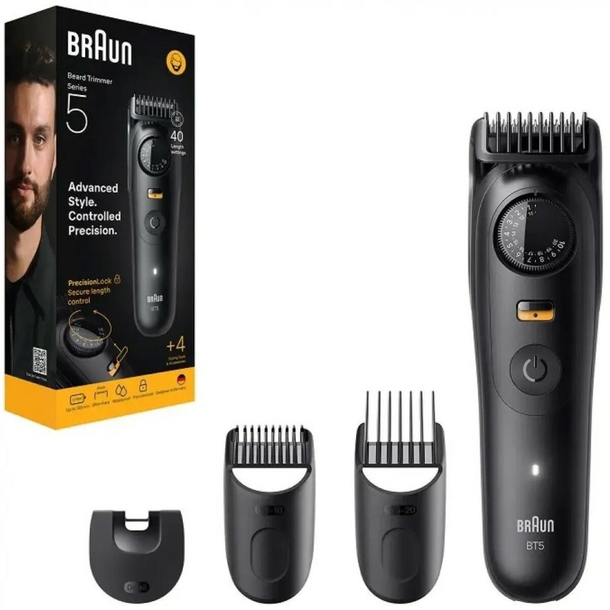 Триммер Braun BT5520, черный 