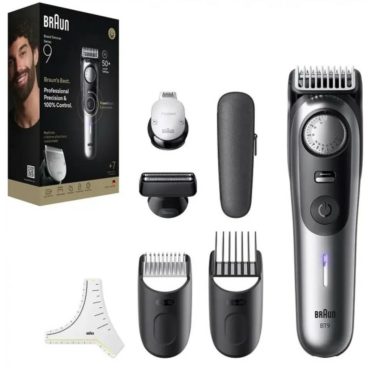 Триммер Braun BT9520 (Цвет: Silver)