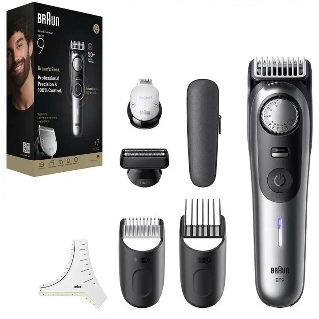Триммер Braun BT9520 (Цвет: Silver)