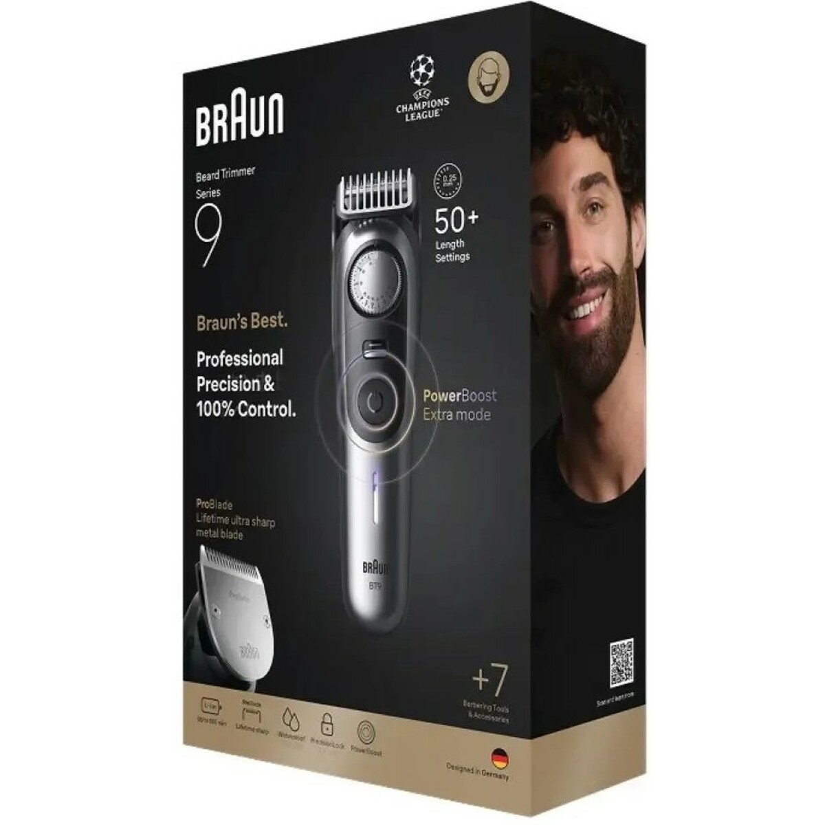Триммер Braun BT9520 (Цвет: Silver)