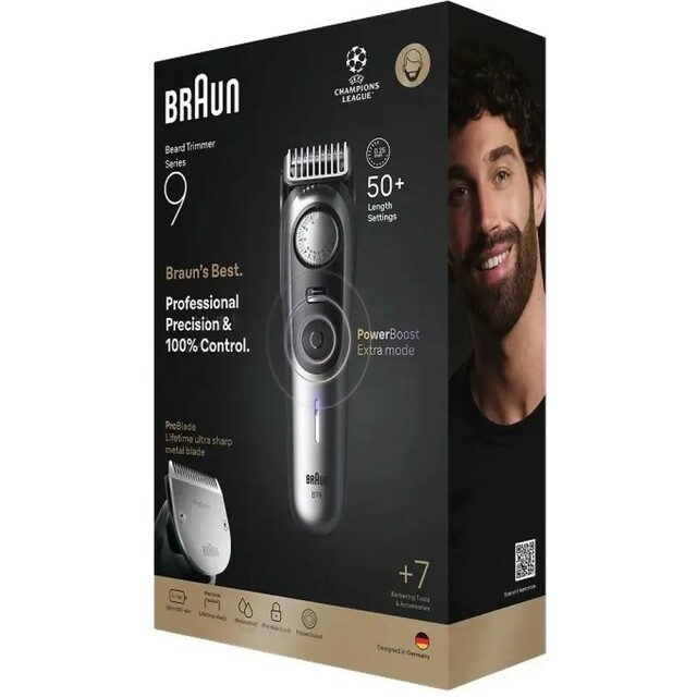 Триммер Braun BT9520 (Цвет: Silver)