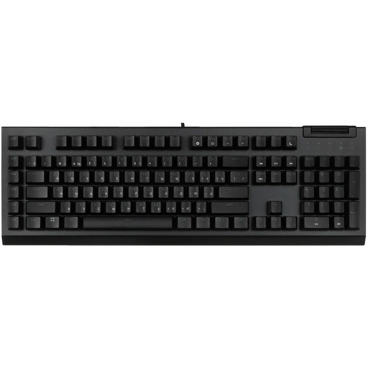 Клавиатура Razer BlackWidow V4 Green Switch механическая, черный 