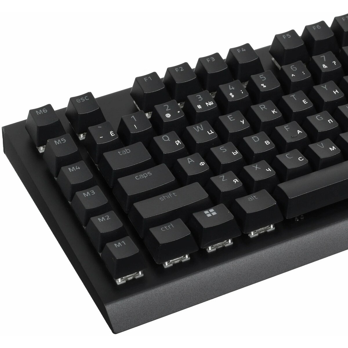 Клавиатура Razer BlackWidow V4 Green Switch механическая, черный 