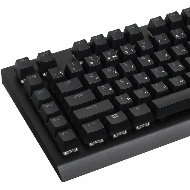 Клавиатура Razer BlackWidow V4 Green Switch механическая, черный 